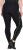 Ulla Popken Neon Seam Quick Drying Performance Leggings Black - Jeans & Broeken in Grote Maten – Plus Size - 
