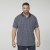 North Latitude 61134 Jersey Poloshirt met All-Over Print Marineblauw - Polo shirts - Grote Maten Poloshirts Heren