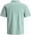 Jack & Jones Brandon Short Sleeve Polo Turquoise - Polo shirts - Grote Maten Poloshirts Heren