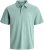 Jack & Jones Brandon Short Sleeve Polo Turquoise - Polo shirts - Grote Maten Poloshirts Heren