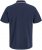 Jack & Jones Blaze Short Sleeve Polo Navy - Polo shirts - Grote Maten Poloshirts Heren