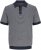 Jack & Jones Blukingsley Knitted Short Sleeve Polo Navy - Overhemden - Overhemden Grote Maten Heren