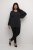 Kaffe Curve Lini Knit Trui Zwart Oyster - Sweaters & hoodies - 