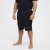 North Latitude Pyjama Shorts Black - Pyjama's en Loungewear - Grote Maten Pyjama Heren