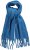 Ulla Popken Trendy Boucle Yarn Fringe Knit Scarf Teal Blue - Modni dodaci - 