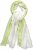 Ulla Popken Ombre Linen Blend Scarf Lime Green - Modni dodaci - 