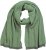 Ulla Popken Two Tone Knit Scarf Sage Green - Modni dodaci - 