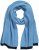 Ulla Popken Two Tone Knit Scarf Light Cornflower - Modni dodaci - 