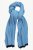 Ulla Popken Two Tone Knit Scarf Light Cornflower - Modni dodaci - 