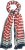 Ulla Popken Mix Stripe Scarf Forest Green - Modni dodaci - 
