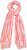 Ulla Popken Tie Dye Striped Scarf Magenta Pink - Modni dodaci - 