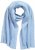 Ulla Popken Ribbed Knit Scarf Blue - Modni dodaci - 