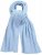 Ulla Popken Ribbed Knit Scarf Blue - Modni dodaci - 