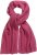 Ulla Popken Garter Stitch Knit Scarf Pink - Modni dodaci - 