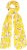Ulla Popken Lemon Print Scarf Sun Yellow - Modni dodaci - 