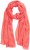 Ulla Popken Lightweight Scarf Coral Pink - Modni dodaci - 
