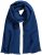 Ulla Popken Pleated Lightweight Scarf Dark Blue - Modni dodaci - 