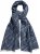 Ulla Popken Smyle Reversible Scarf Navy - Modni dodaci - 