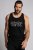 JP1880 AC/DC Graphic Comfort Fit Band Tank Top Black - T-shirts - Grote Maten T-shirts Heren