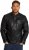 JP1880 Biker Style Leather Jacket Black - Jassen - Grote Maten Herenjassen