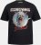 JP1880 Scorpions Blackout Graphic Comfort Fit Band T-Shirt Black - T-shirts - Grote Maten T-shirts Heren