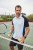 JP1880 FLEXNAMIC® QuickDry Tennis Polo Black-White-Blue - Sportkleding & outdoor - Grote Maten Sportkleding Heren