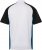 JP1880 FLEXNAMIC® QuickDry Tennis Polo Black-White-Blue - Sportkleding & outdoor - Grote Maten Sportkleding Heren