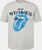 JP1880 Rolling Stones Graphic Comfort Fit Band T-Shirt Light Grey - T-shirts - Grote Maten T-shirts Heren