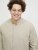 Jack & Jones Breeze Poplin Long Sleeve Shirt Beige - Overhemden - Overhemden Grote Maten Heren