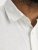 Jack & Jones Breeze Linen Blend Short Sleeve Shirt White - Overhemden - Overhemden Grote Maten Heren