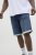 Jack & Jones Rick Con I.K. SHORTS GE 132 SN Blue Denim - Korte broeken - Grote Maten Korte Broeken Heren