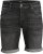 Jack & Jones RICK FOX SHORTS GE 245 Shorts Black Denim - Korte broeken - Grote Maten Korte Broeken Heren