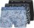 Jack & Jones Zach Trunks 3-Pack Chambray Blue - Ondergoed & zwem - Grote Maten Ondergoed Heren