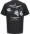 Jack & Jones Almeria Back Print T-Shirt Black - T-shirts - Grote Maten T-shirts Heren