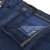 Kam Jeans Onana Embossed Wash Denim Shorts Smokey Blue - Korte broeken - Grote Maten Korte Broeken Heren