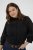 Kaffe Curve Gabby Overhemd met verkorte mouwen Zwart - Blouseshirts - 