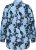 Kaffe Curve Sasja Overhemd met lange mouw Blue Snake Flower - Blouses & tunieken - 