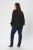 Kaffe Curve Joy Blouse Zwart/Wit Stippen - Blouses & tunieken - 