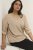 Kaffe Curve Joy Blouse Nomad/Zwart Stippen - Blouses & tunieken - 