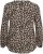 Kaffe Curve Mirta Tilly Blouse Luipaardprint - Blouses & tunieken - 