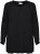 Kaffe Curve Ami Lange mouw Tuniek Diepzwart - T-shirts - 