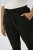 Kaffe Curve Jia Broek met riem Diepzwart - Jeans & Broeken in Grote Maten – Plus Size - 