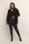 Kaffe Curve Farsia Vest Diepzwart - Sweaters & hoodies - 