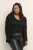 Kaffe Curve Farsia Vest Diepzwart - Sweaters & hoodies - 