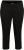 Kaffe Curve Sakira Cropped broek Diepzwart - Jeans & Broeken in Grote Maten – Plus Size - 