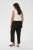 Kaffe Curve Sakira Cropped broek Diepzwart - Jeans & Broeken in Grote Maten – Plus Size - 