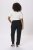 Kaffe Curve Sakira Lange broek Diepzwart - Jeans & Broeken in Grote Maten – Plus Size - 