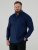 D555 Richard Oxford Overhemd Met Lange Mouwen TALL Navy - TALL overhemden - 