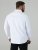 D555 Richard Oxford Overhemd Met Lange Mouwen TALL Wit - TALL overhemden - 
