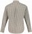 JP1880 Long Sleeve Check Print Traditional Shirt Brown - Overhemden - Overhemden Grote Maten Heren